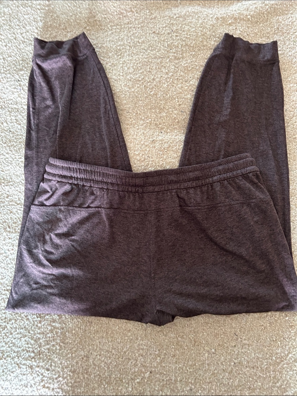 lululemon athletica Brown/Mauve Heather Jogger Pants - Picture 4 of 9